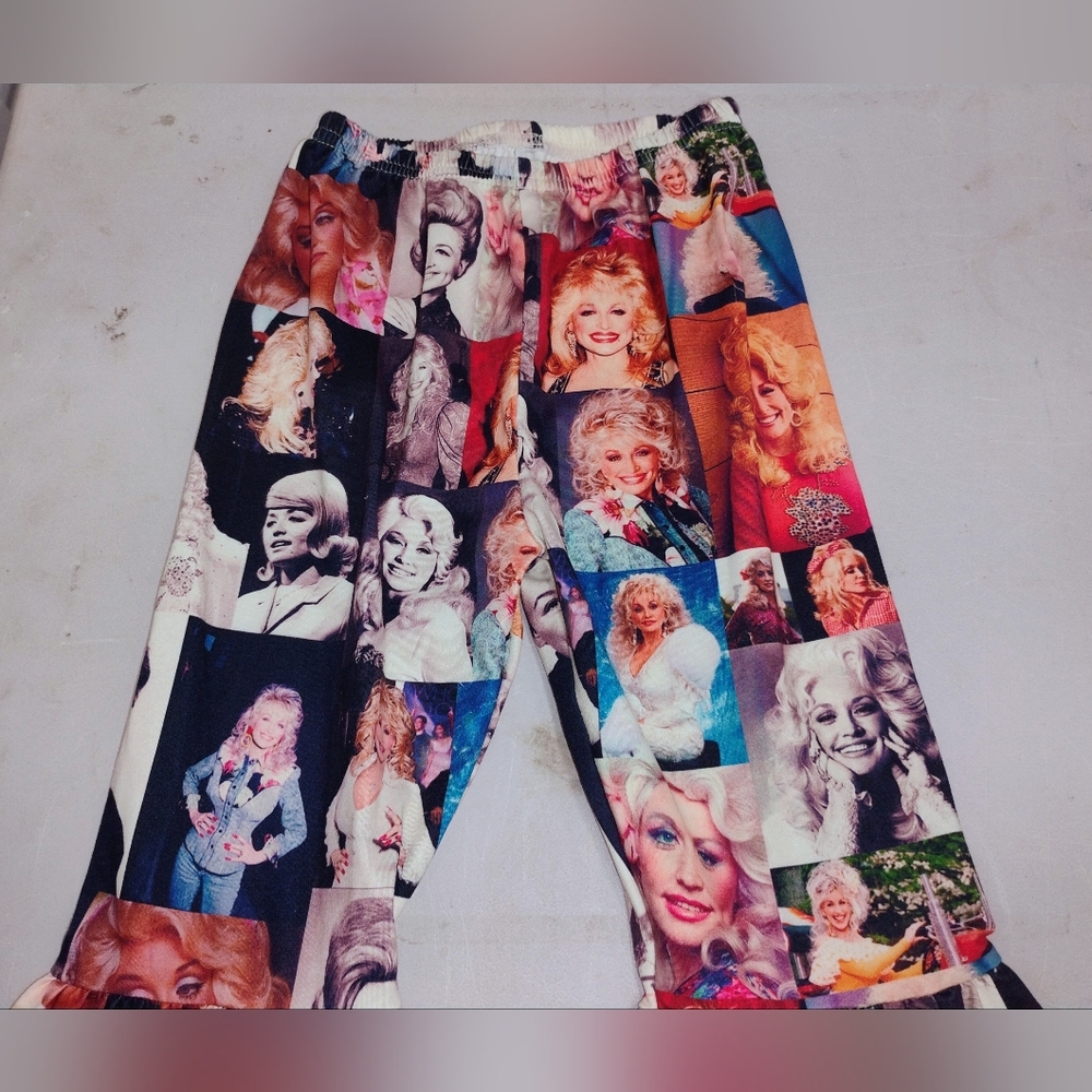 Dolly Parton Kids Flared Bottoms - Picture 2 of 4